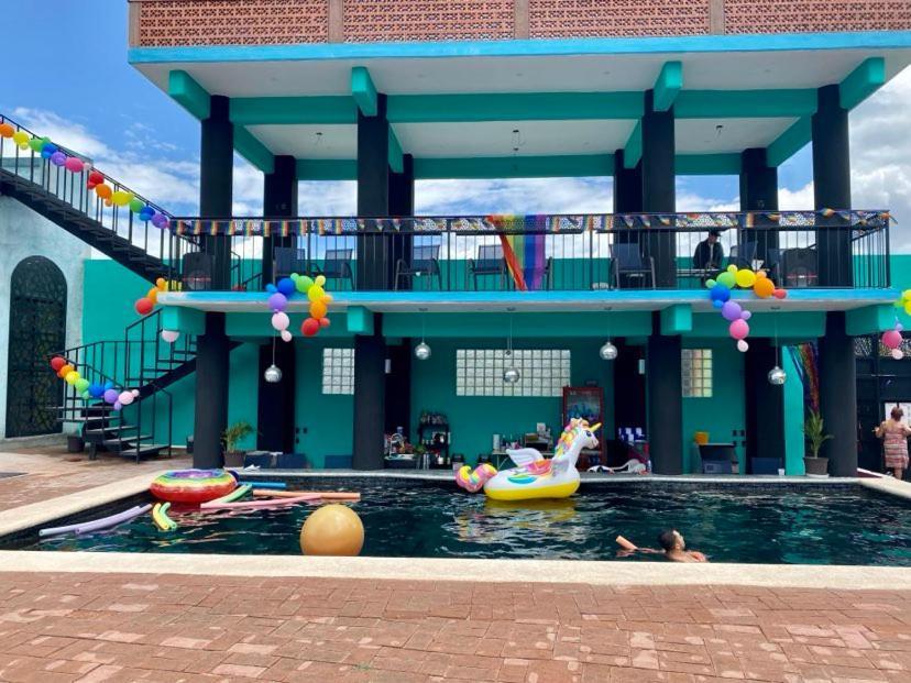 Hierve El Agua Eco Hostel - Confetti Pool Club San Pablo Villa de Mitla Exterior foto